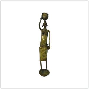 Quality Hand Made Antique Cast Iron Statues Zinc Free For Silicon Bronze wholesale