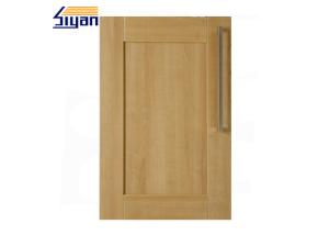 Quality Wood Grain Shaker Kitchen Cabinet Doors 458*688mm With PVC Film Wrapped wholesale