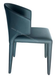 Quality Grey Polyurethane Dining Chairs Plywood Material Water Proof Pu Shell wholesale