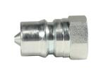 Zinc Plated Quick Disconnect Hydraulic Couplers , Carbon Steel Hydraulic