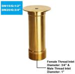 Large DN50 Brass Water Bell Fountain Nozzle