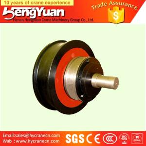 Quality OEM provided overhead travelling hot forged crane wheel wholesale