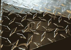 Quality Industrial Pure Aluminium Chequered Plate / 1050 1100 Aluminum Sheet With Paper wholesale