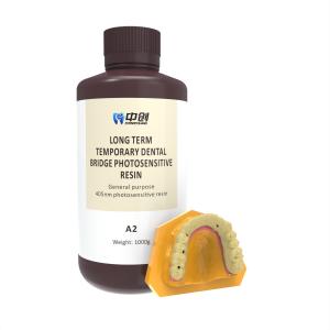 Quality Dental Bridge Photosensitive Resin Lightweight Temporary Crown Resin wholesale