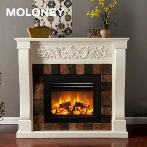 Quality 862mm Charcoal Burning Effect Front Air-Outlet Insert Firebox Electric Fireplace wholesale