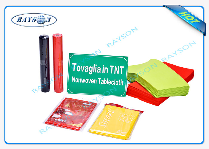 STERILE Fabric Tablecloths Non Woven Tablecloth 45gsm 50gsm 70gsm