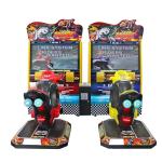 Indoor 42'' Lcd TT Racing Motor Arcade Game Machine For Child 5~12 Years Old