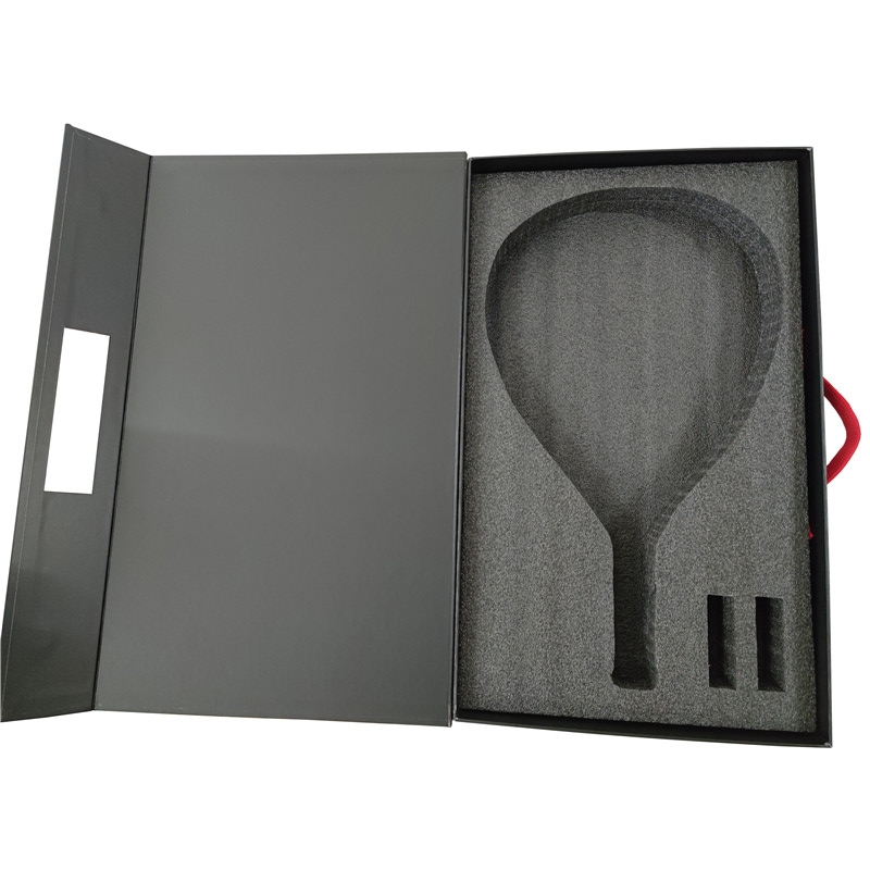 Rigid Cardboard Pickleball Paddle Box With EPE Foam Cushioning Protection