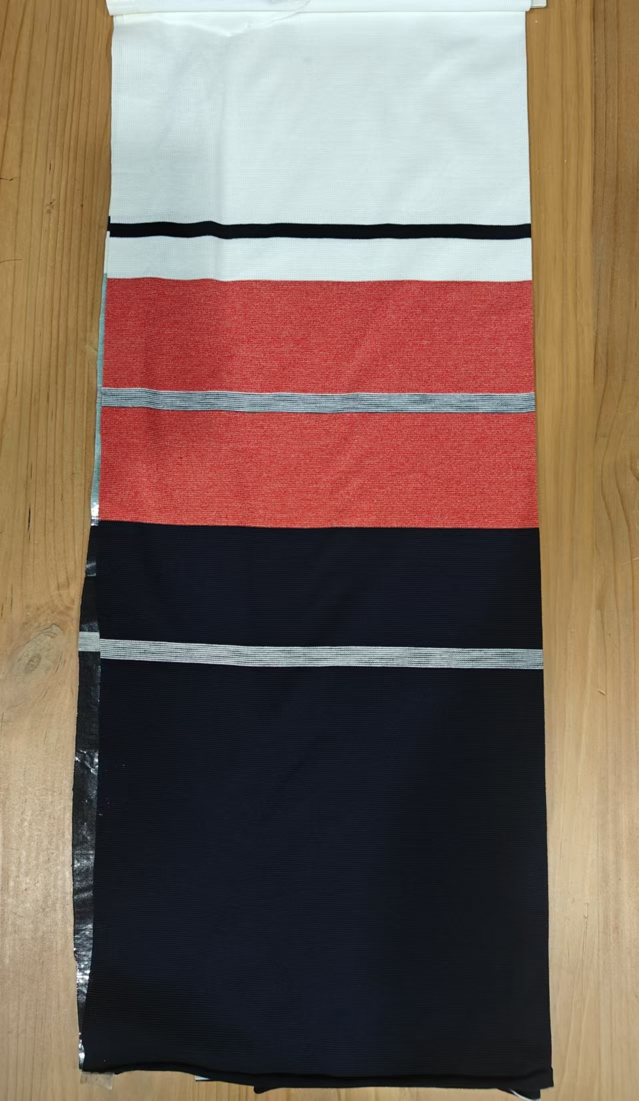 Smooth And Fashionable Comfortable Clear Grain Striped Knit Fabric For Polo Shirt