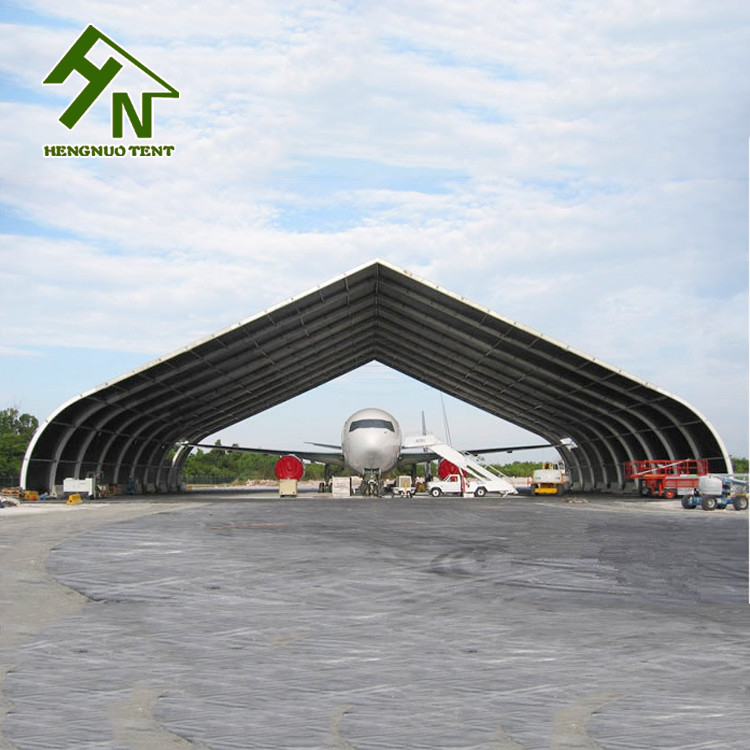 Ridge Height 11.3m Peach Shape Curved Event Tent PVC Lacquered
