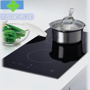 Quality Heat Resistant Ceramic Glass Panels Low Expansion Coefficient For Induction Cooker wholesale
