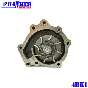 Quality Isuzu Spare Parts Water Pump 8-98038845-0 For Excavator Engine 4HK1 4 Holes wholesale