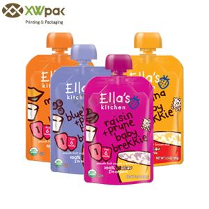 Quality Stand Up Juice Spout Pouch Bag Water Jelly Packaging Bottom Sealing 7mm wholesale