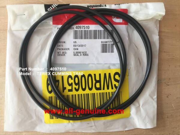 CUMMINS ENGINE TEREX 4097510 O RING NHL DUMP TRUCK MINING QUARRY TR45 TR50 TR60