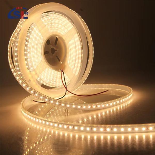 180leds 10mm High Brightness 110v220v 3000K IP67 Waterproof SMD2835 Led Strip