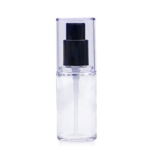 Quality Ellipse Glass Powder Liquid Foundation Bottle OEM 35ml For Makeup Packaging wholesale