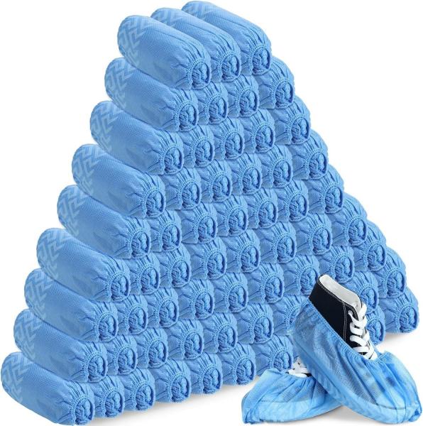 Hygienic Anti-Slip Waterproof Foot Booties Shoe Covers for Hospital Staff