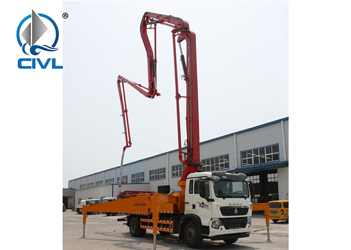37 M Vertical new Cement Pump Truck 380HP Engine Howo 37m Concrete Pump Truck