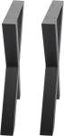 1000kgs Steel X Frame Table Legs 30 Inch Powder Spraying Black