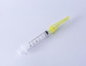 Quality Luer Slip Retractable Disposable Safety Syringe 3ml With Needle wholesale