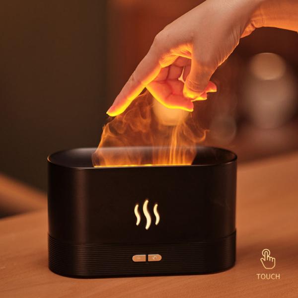 Homefish OEM Humificador Difusor De Aromas 180Ml Diffuser Simulation Flame