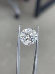 Classic Round Brilliant Cut Lab Created CVD White Loose Diamond 2-3CT IGI