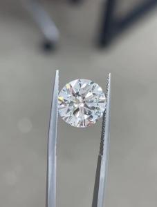 Quality 10 Mohs Colorless Round Brilliant Cut CVD Lab Grown Diamonds 2.5ct-3ct wholesale