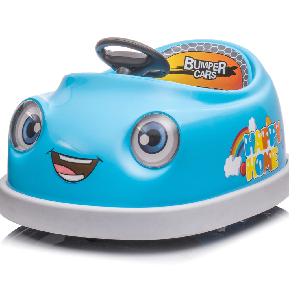 Kids' Ride On Electric Bumper Cars with Music LED Lights and Carton Size 78.5*60*38.5cm