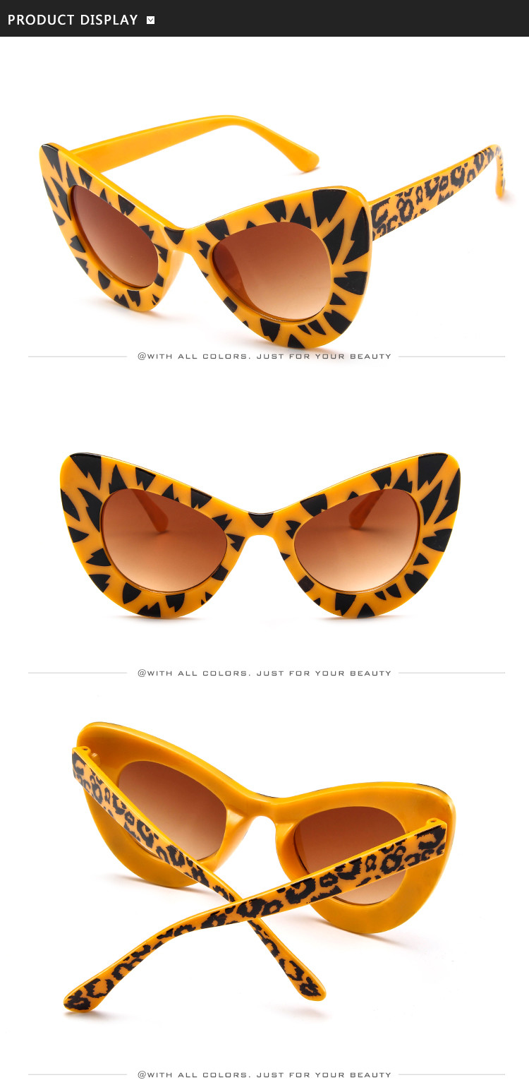 Popular Design 144MM Extra Large Cat Eye Glasses Extra Wide Sunglasses For Big Heads