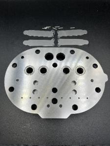 Quality Silver Industrial Control Valve Plate Compressor Valve Plate wholesale