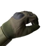 Protective Shell Knuckle Touchscreen Full Finger Motorcycle Gloves for Outdoor
