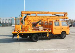 Quality JMC 14-16m 4x2 Double Cabin Aerial Platform Truck For High Operation Working wholesale