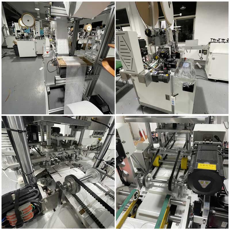 automat mask make machine 3 layer face mask machine mask machine auto
