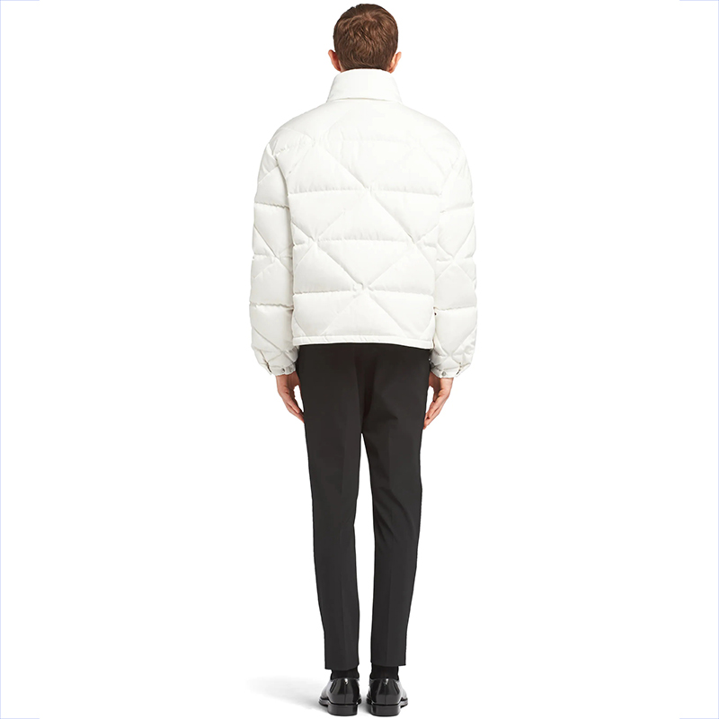 High Quality Winter Jacket Men Warm Coat Mens Stand Collar Puff Jackets Solid Color Coat Male Fashion Men Jacket