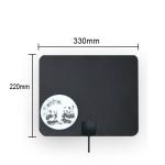 250*223mm 2-3dBi Digital Home Tv Antenna Internal Digital Tv Aerial