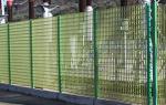 Prefabricated Web Protection FRP Fencing Customized Height Easy Install