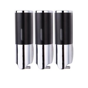 Quality Triple Soap Dispenser Wall Mounted Shampoo Body Wash Dispenser wholesale