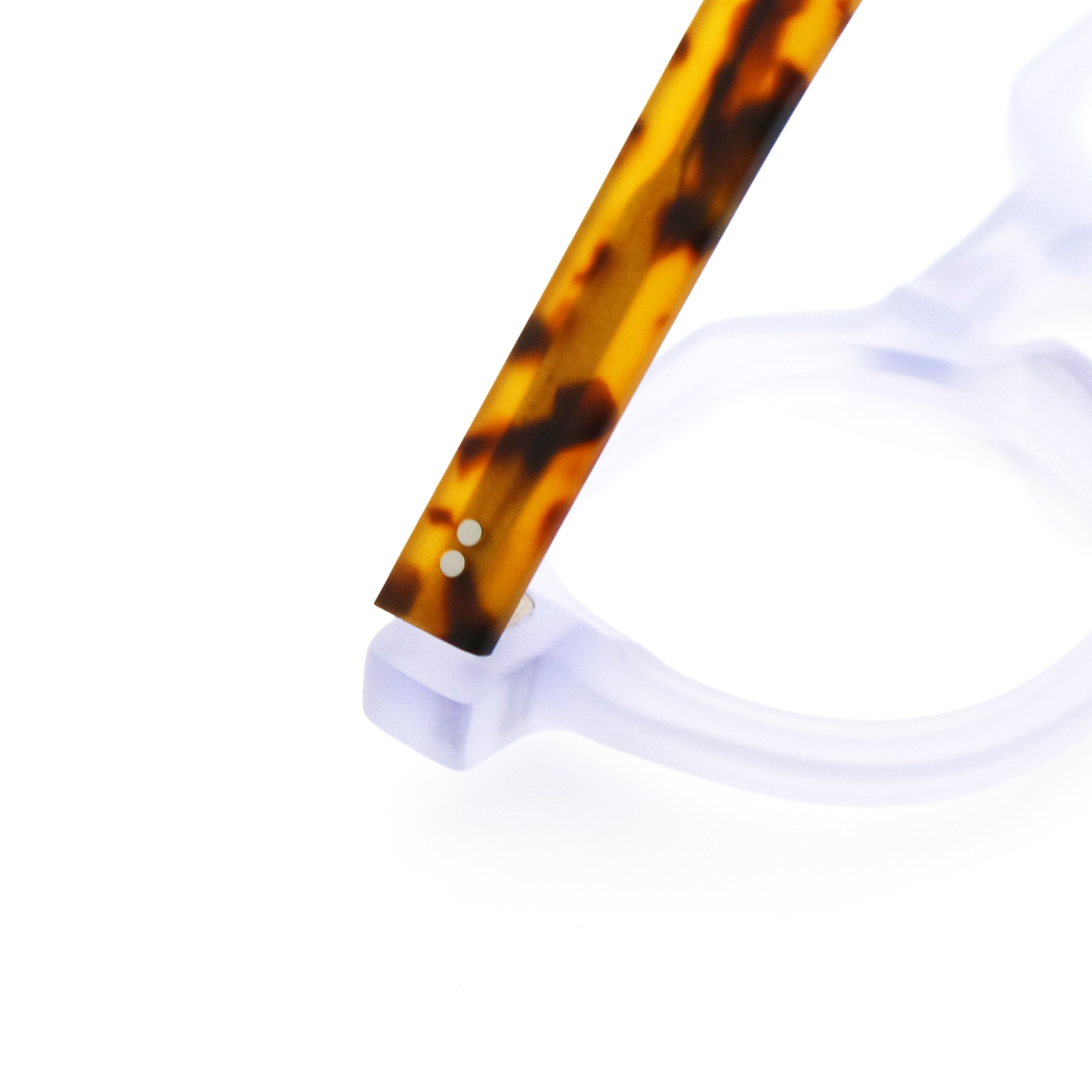 Stylish Temple Adjustable Acetate Optical Glasses Frame MR 98618