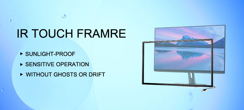 YCLTOUCH 42 inch infrared multi touch screen frame with 20 touch points