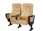 Strong Steel Structure Padded Church Chairs Modern Appearance With Writing