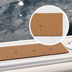 Customised EVA Measuring Mat with 3mm Thickness and Adhesive Foam Sticker 48inch*4inch