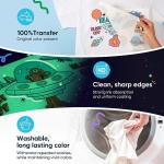 Green Light Noctilucent Luminous Heat Transfer Film Glow-in-the-dark DTF PET