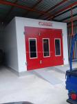 Custom Container Auto Body Paint Booth Waterborne Vehicle Backing Oven