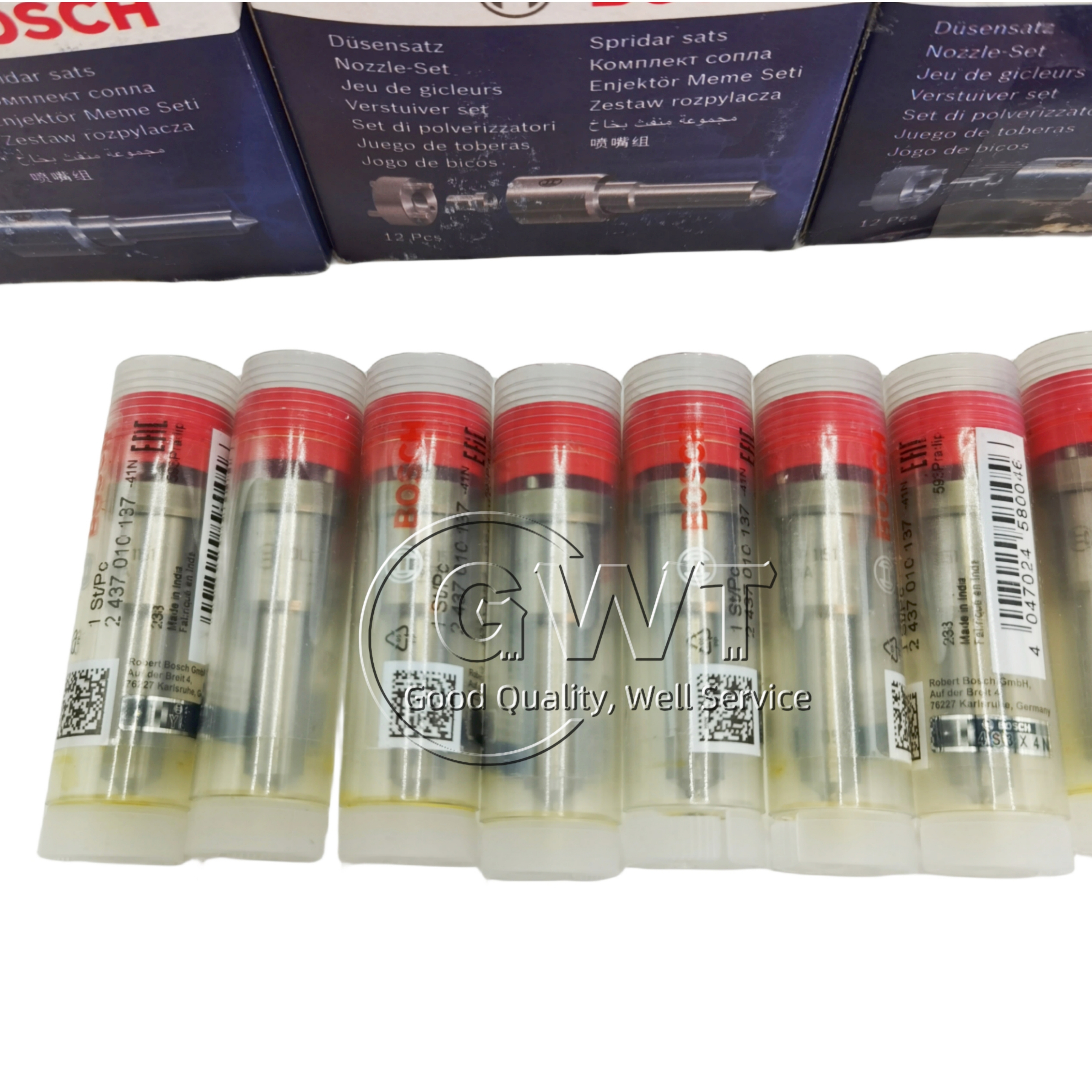 Original fuel injector nozzle DLLA150P1151 2437010137 common rail injector for 0433171736 04321316 0432131644 2437010137