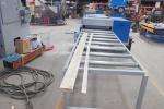 27HP Petrol powered Automatic Twin Blade Board Cutting Wood Edger Saw Machine