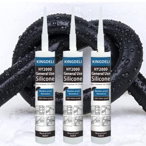 Quality Bathroom Silicone Neutral Glass Glue , Transparent Neutral Silicone Sealant wholesale