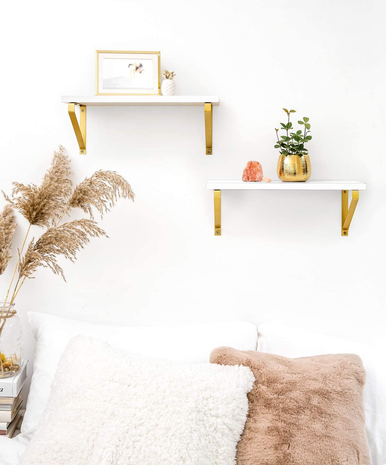 Custom Size Decorative Shelve Supports for Bedroom Living Room 8 Inch Support Items