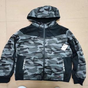 Quality 100% Polyester Camo Print Mens Softshell Jacket With Hood In Stock wholesale