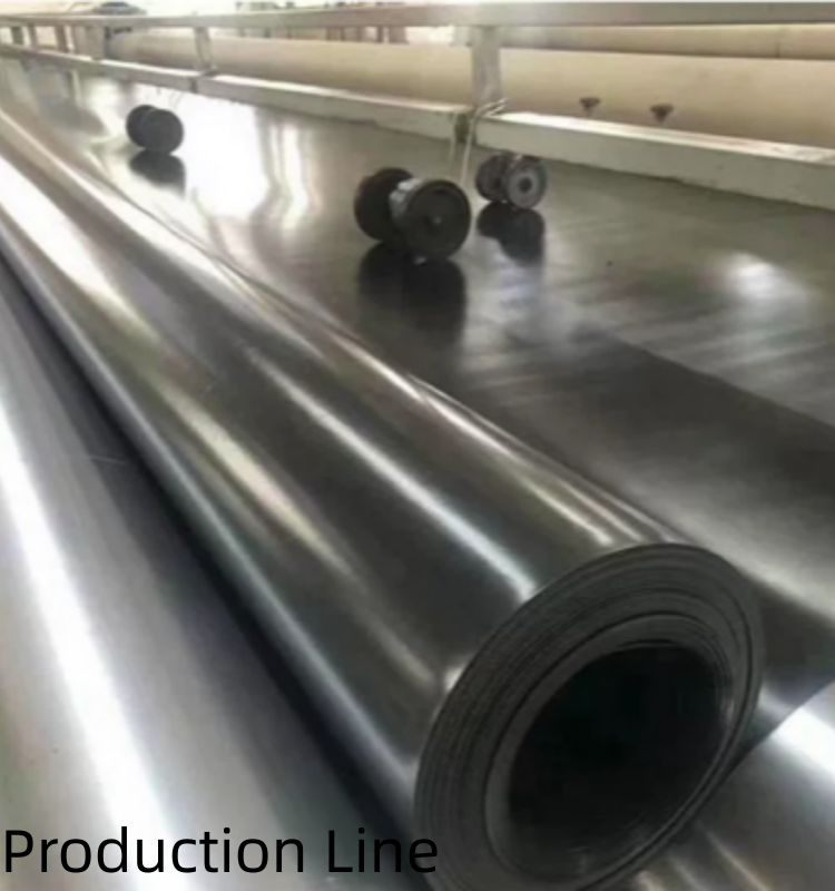 HDPE Geomembrane Fish Pond Liner 0.5mm 1mm 2mm for Modern Landfill Sites Design Style