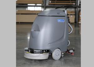 Quality Hand Push 17 Inch Single Brush Compact Floor Scrubber Machine For Slick Floor wholesale